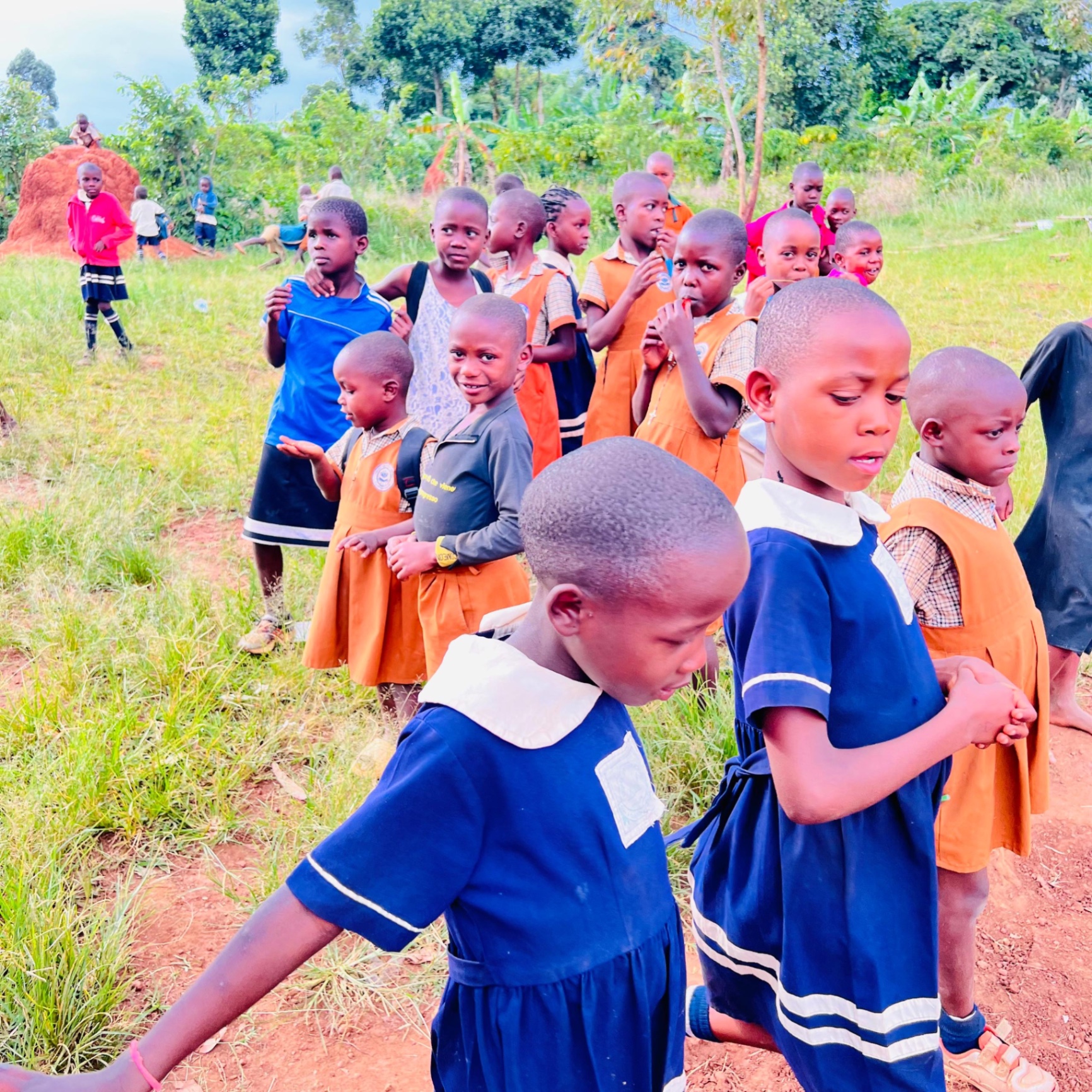 Watercolor rendering of the planned Hope for Mubende school